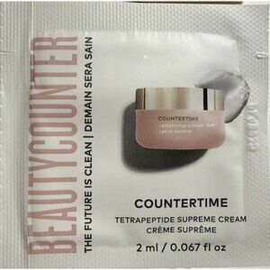 Beautycounter Countertime Supreme Cream 20 Pack 2ml Samples Sealed Night Use NIP